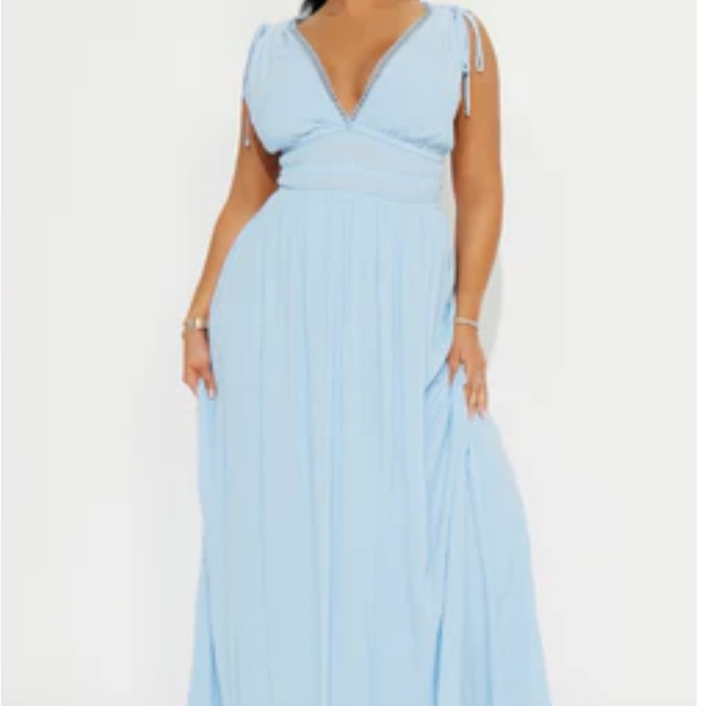Light Blue Maxi Dress